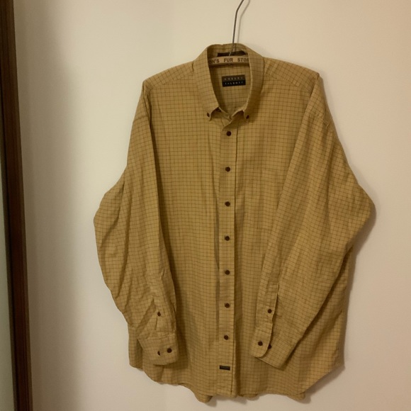 Big & Tall Fit Long sleeve Button Down Shirt - Picture 1 of 3
